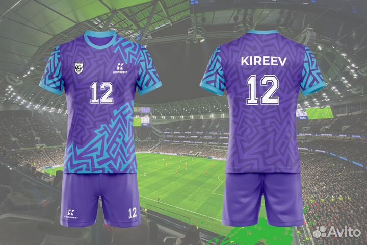 Пошив Футбольной формы на заказ с вашим дизайном