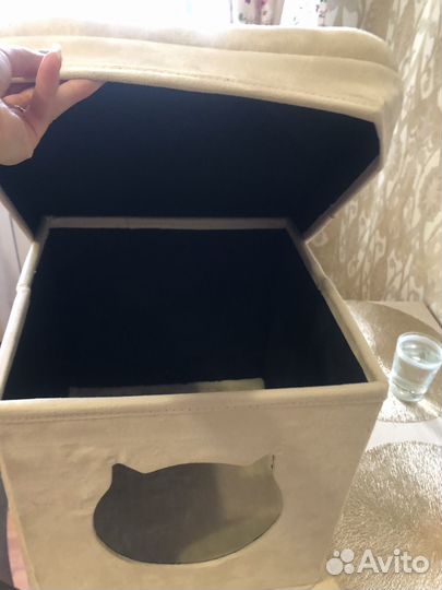 Лежанка для кошек новая