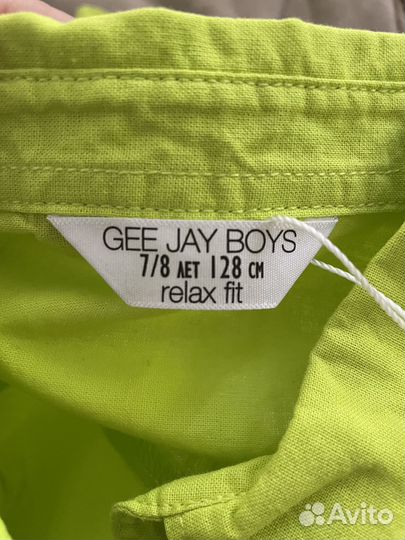 Рубашка для мальчика 128 новая