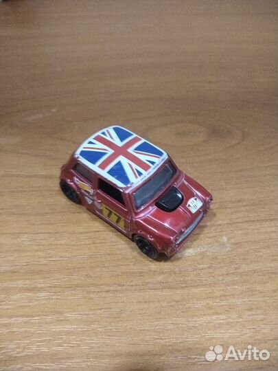 Машинка Hot wheels Morris Mini Cooper Red 2000
