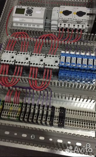 Сборка электрического щита