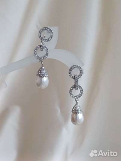 Серьги нарядные