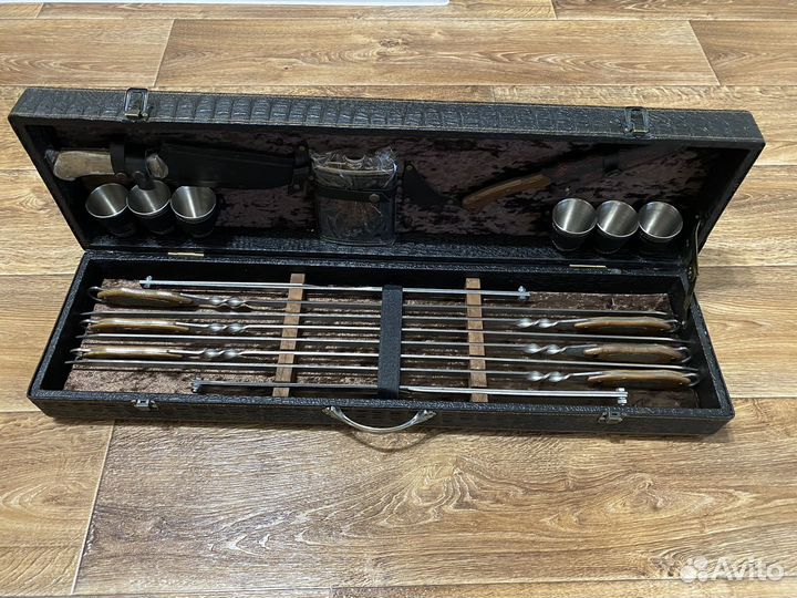 Шашлычные наборы в кейсе