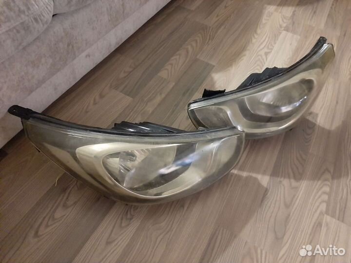 Hyundai solaris фара