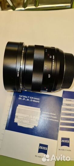 Объектив carl zeiss Macro-Planar 2/50 ZE