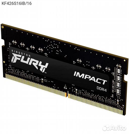 Модуль памяти Kingston fury Impact 16GB sodimm DDR