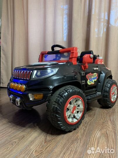 Детский электромобиль джип бу