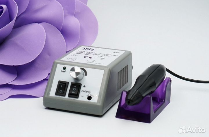 Машинка для маникюра TH-298 / Гарантия Год / Серая