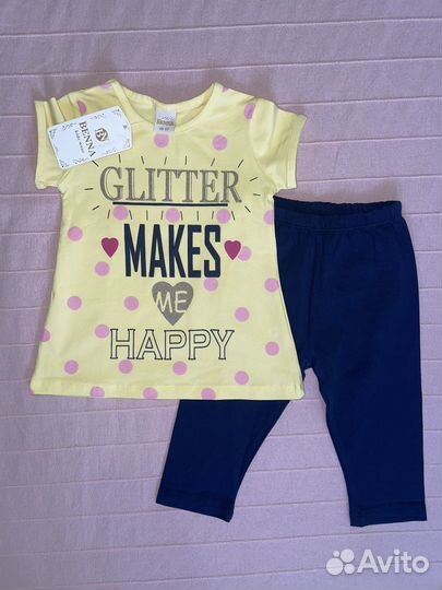 Вещи пакетом 110 на девочку для девочки