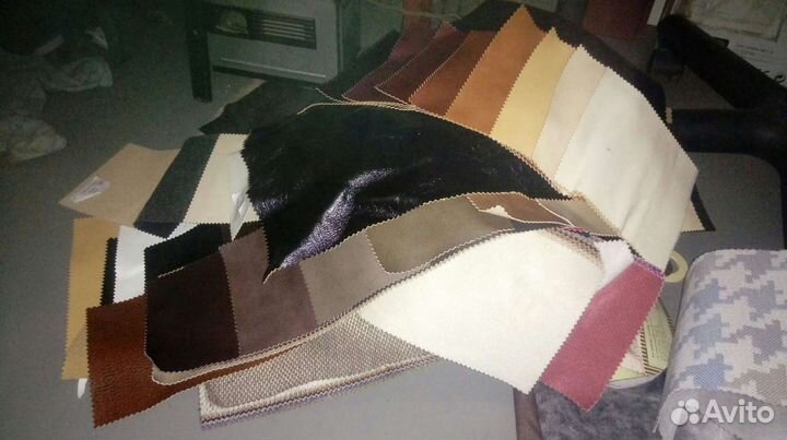 Кусочки тканей и кожи