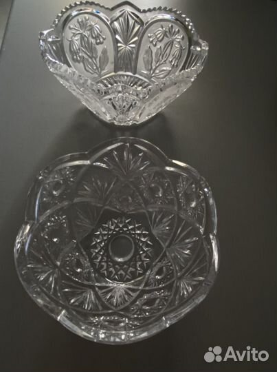 Ваза хрустальная СССР