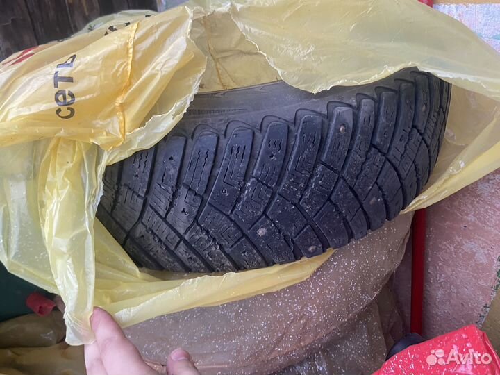 Зимняя резина r15 на дисках бу шипованая