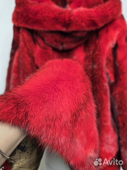Шуба норковая 46'48 длина 73 см как новая