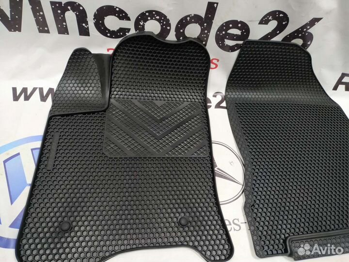 Коврики в салон резиновые евроборт соты LADA Vesta