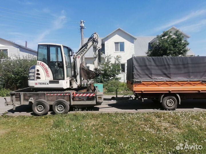 Услуги мини экскаватора Аренда 4 ковша