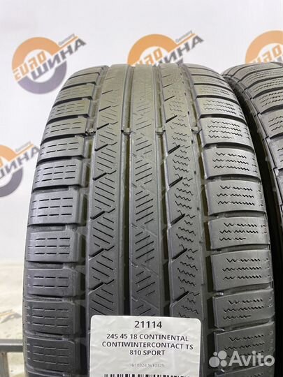 Continental ContiWinterContact TS 810 Sport 245/45 R18