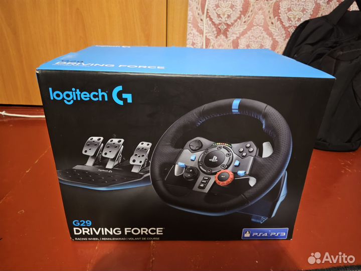 Игровой руль logitech g29 с кпп