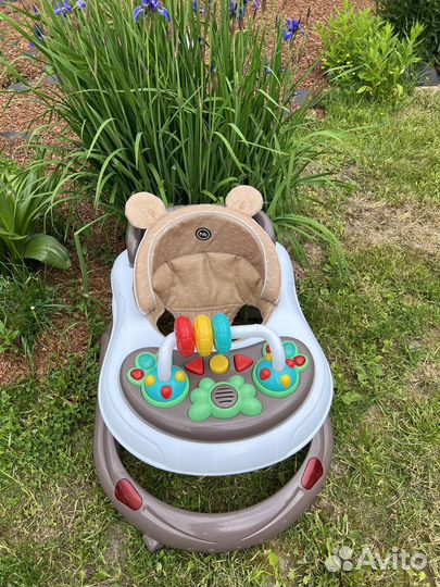 Ходунки Happy baby smiley v2 и бизиборд