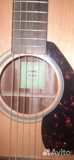 Акустическая гитара yamaha fg800