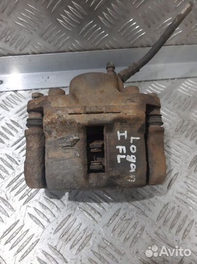 Суппорт передний левый Renault Logan K7M 2008