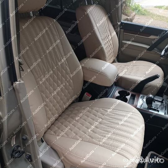 Авточехлы на Mitsubishi Pajero