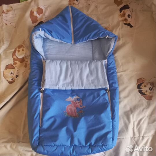 Конверт в коляску демисезонный