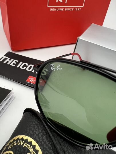 Очки ray ban ferrari rb3748M