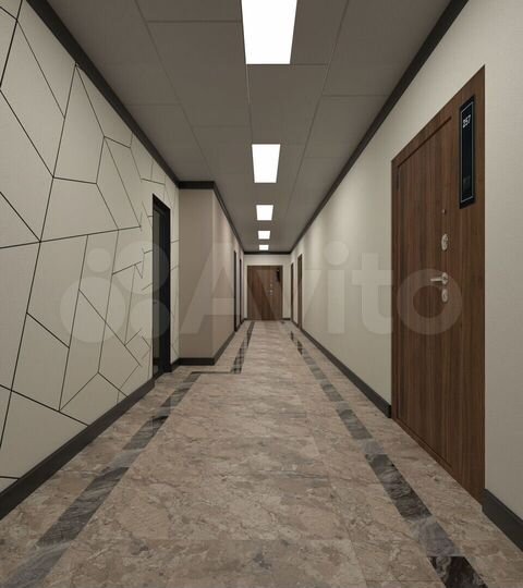 2-к. квартира, 61,6 м², 20/25 эт.