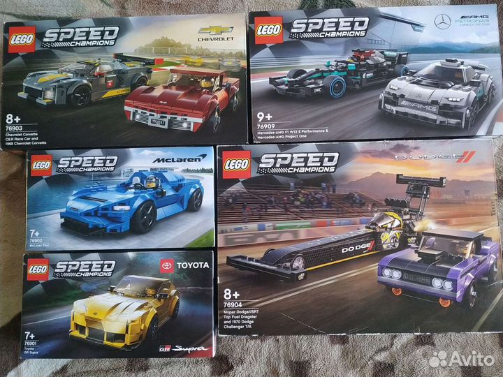 Lego Speed Champions 76903 и другие