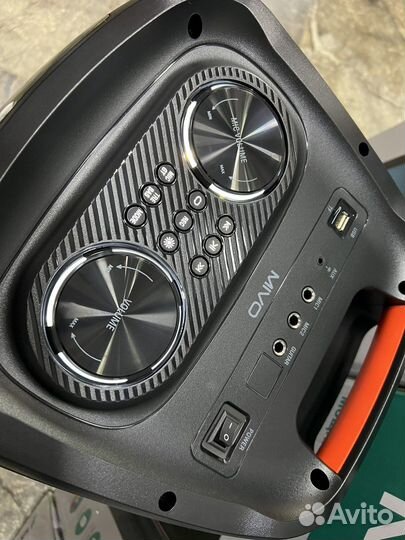 Мощная беспроводная караоке bluetooth колонка mivo