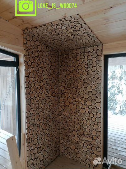 Панно из кавказского можжевельника