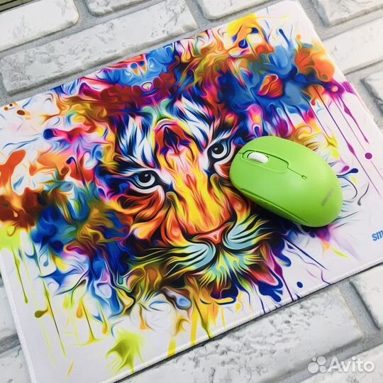 Коврик для компьютерной мышки Яркий Тигр