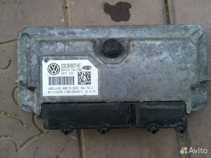 Эбу фольксваген поло 1.6 ат 2013г