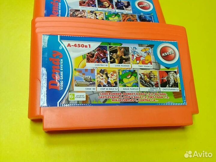 Картридж денди многоигровки 1шт