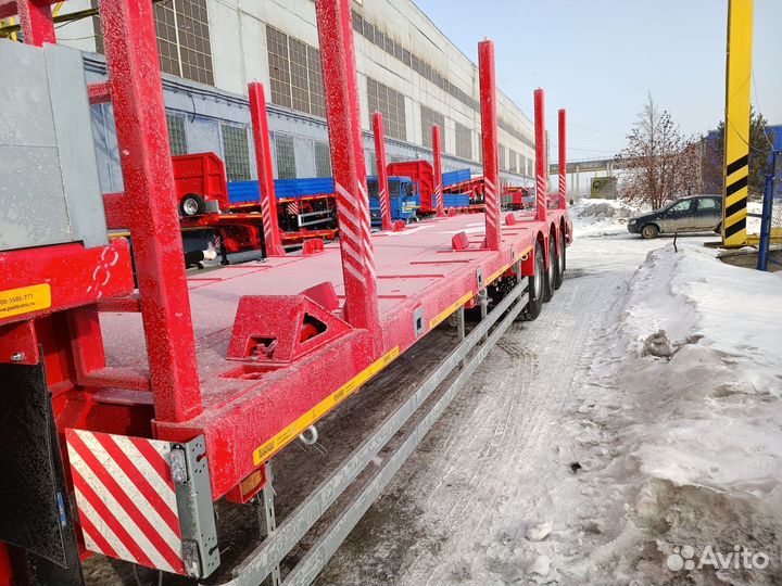 Полуприцеп трал (тяжеловоз) Политранс ТСП 94163, 2023