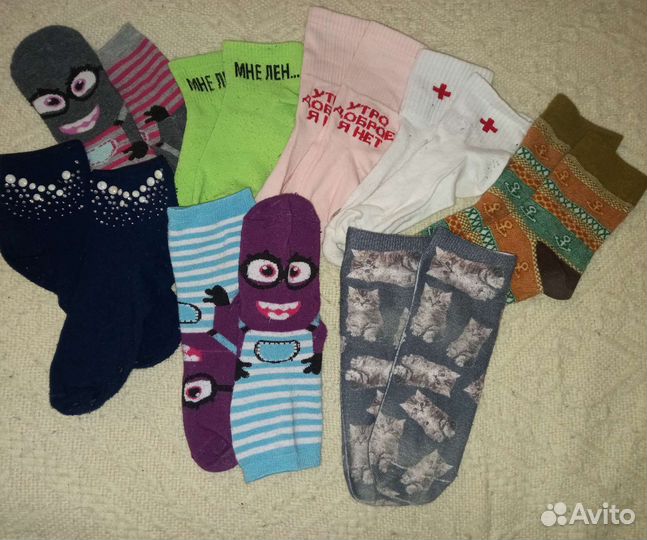 Носки с принтом