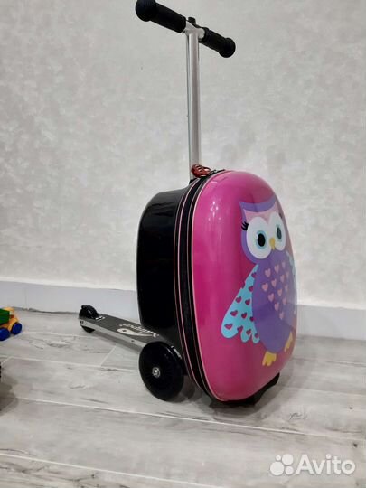 Чемодан самокат