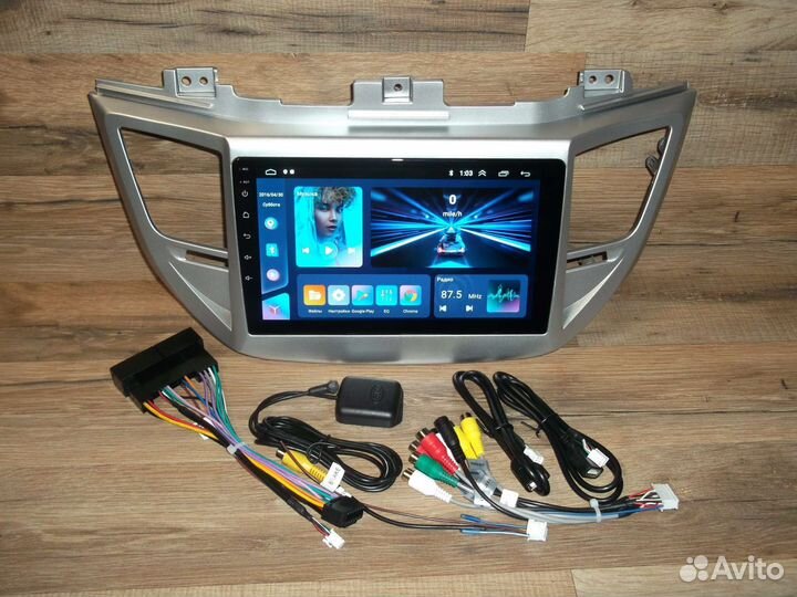 Магнитола Hyundai Tucson 3 Android GPS WiFi