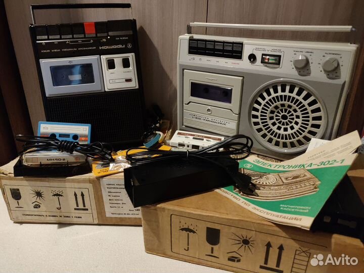 Магнитофон электроника 302 1 протон м402