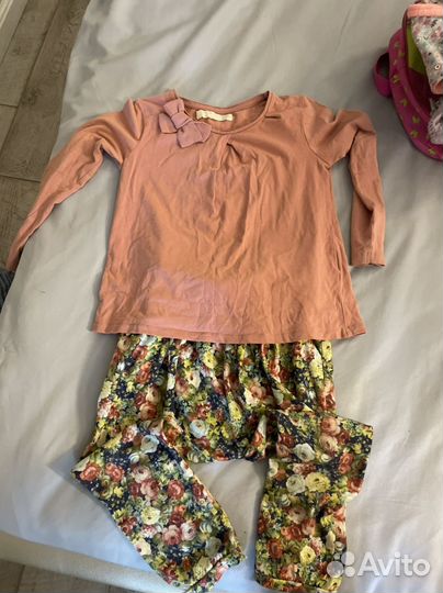 Пакет вещей девочке 4-5 лет(zara, gulliver)