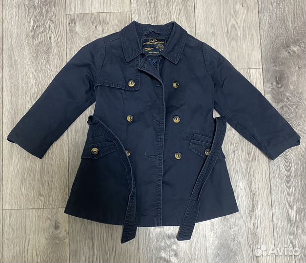 Плащ для девочки zara 104