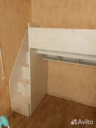 Детская кровать чердак бу для принцессы