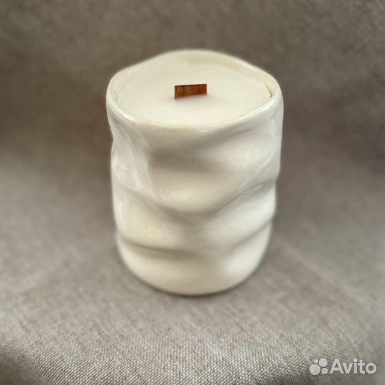 Ароматическая свеча ручной работы