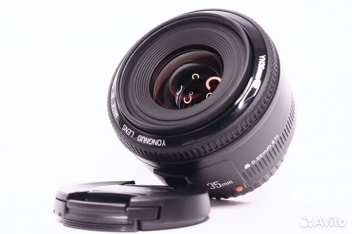 Объектив Yongnuo 35mm f2 (для Canon) отл сост