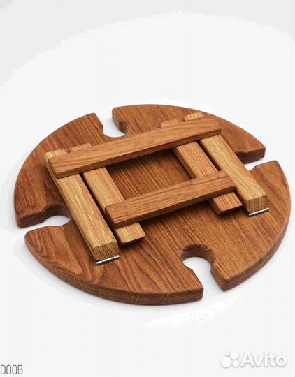 Деревянный винный столик. опт