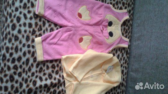 Ясельный Теплый костюм на девочку