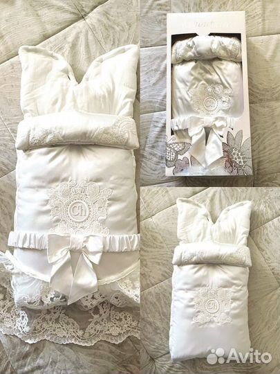 Конверт с монограммой Роскошный шелк Choupette