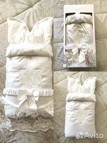 Конверт с монограммой Роскошный шелк Choupette