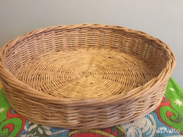 Лежанка плетёная