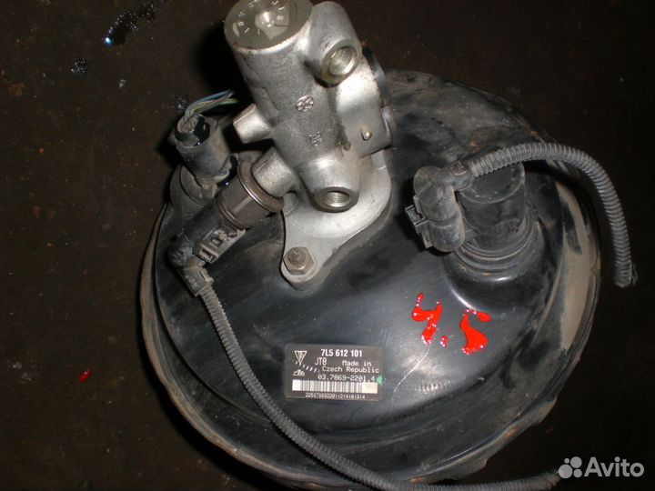 Вакуумный усилитель, Цилиндр тормозной Таурег Каен